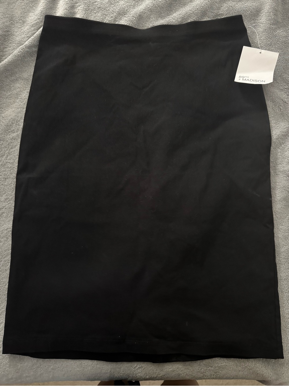 Madison Black Pencil Skirt